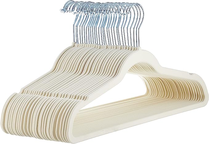 Amazon Basics Slim, Suit Clothes Hangers Non Slip