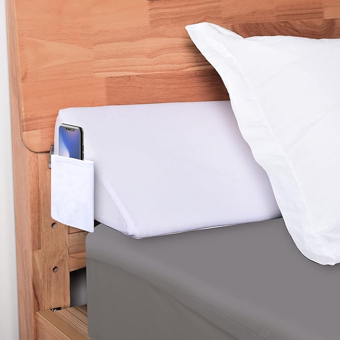 Bed Wedge Pillow for Headboard/Bed Gap Filler