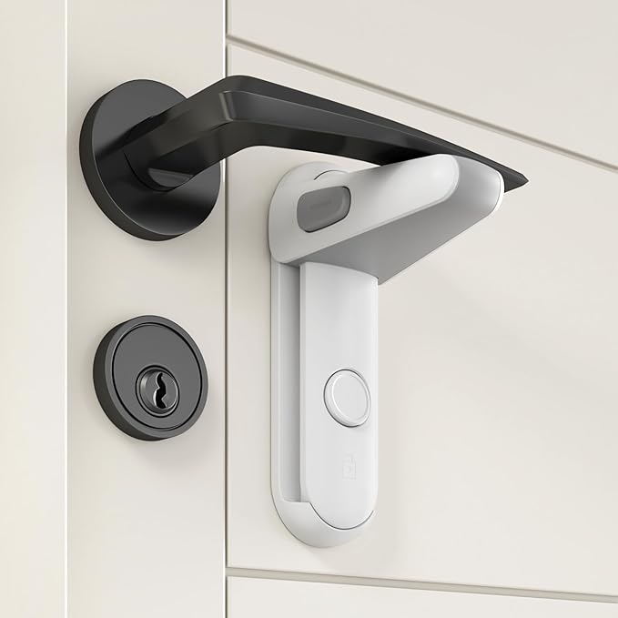 Childproof Door Lever Lock