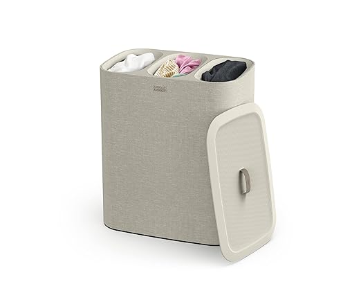 Joseph Joseph Tota – Trio 90-liter Laundry Hamper Separation Basket with lid