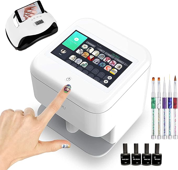 Nail Art Printer Machine Touch Screen 3D