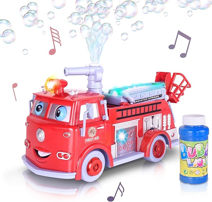 ArtCreativity Bubble Blowing Car Toy for Kids